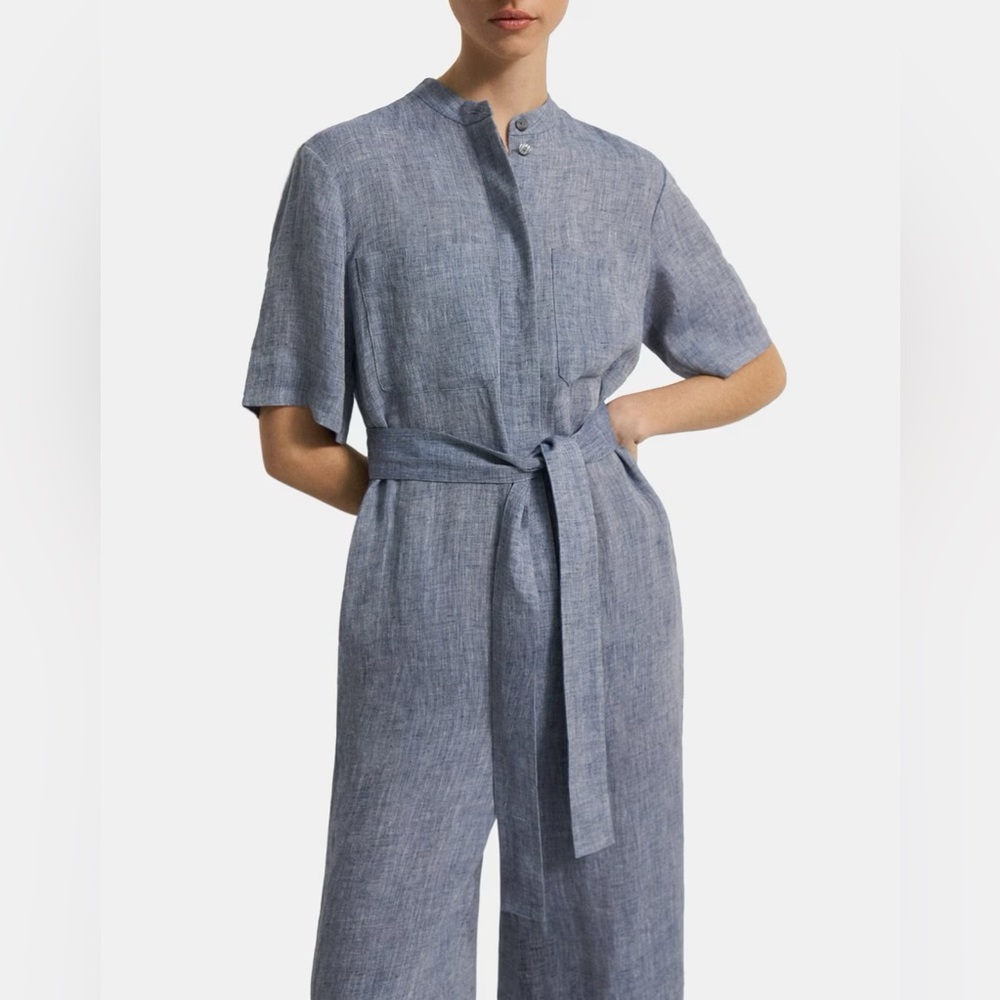 Theory 100% Hemp Jumpsuit Size 12